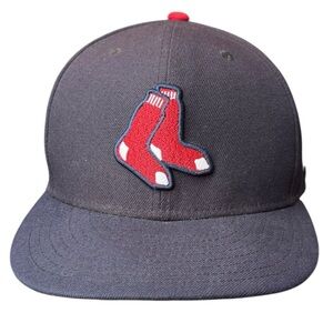 Boston Red Sox New Era Navy Alternate Authentic Collection On-Field 59FIFTY Hat